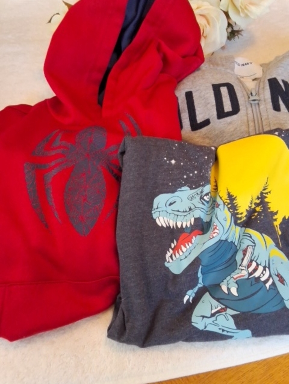 Kids Bundle Long Sleeve  Size S (6/7) Boys Top And Hoodies